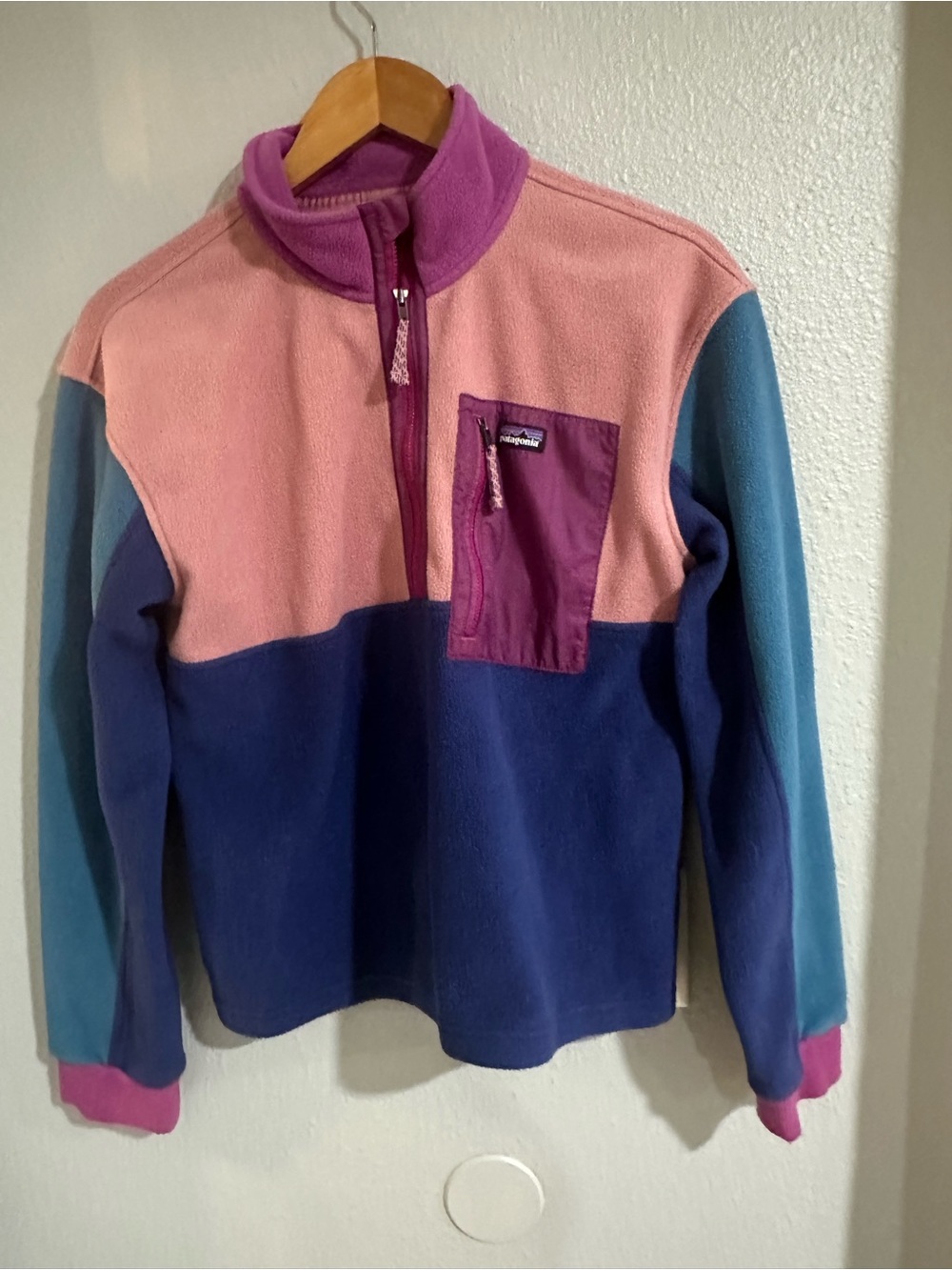 Patagonia snap t 1/2 zip sweater size XXL  good condition